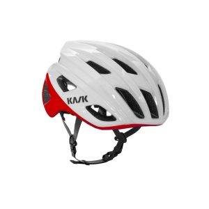 Casque KASK Mojito³ blanc/rouge Taille M – Image 1