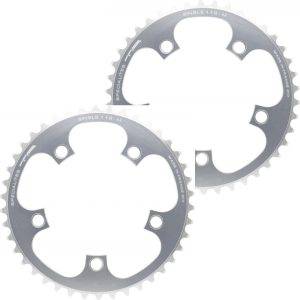 Ensemble 2 plateaux relais TANDEM Spécialités TA SINGLE BCD 110mm 38 dents noir