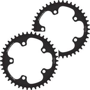 Ensemble 2 plateaux relais TANDEM anti-déraillement Spécialités TA ONE 110 (5 branches) 38 dents – Image 1