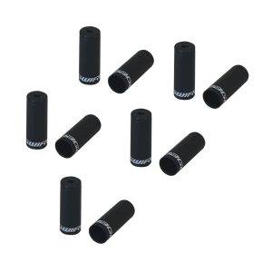 10 embouts de gaine dérailleur JAGWIRE 4mm ouvert alu noir