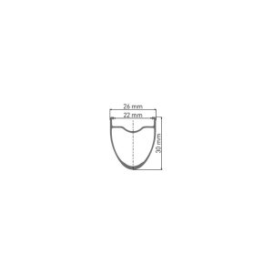 Roue avant DT SWISS ER1600 Spline 30 DB 12x100mm 700C – Image 2