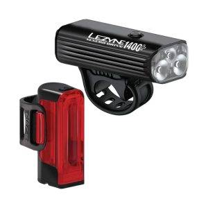 Eclairage avant + arrière LEZYNE Led Macro Drive 1400+ / Strip Drive Pro 400+
