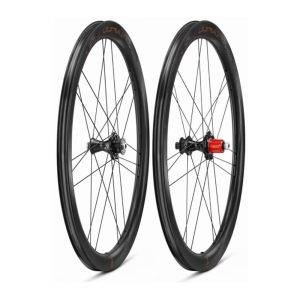 Paire de Roues CAMPAGNOLO Bora Ultra WTO 45 Disc Tubeless C23 700C HG11 – Image 1