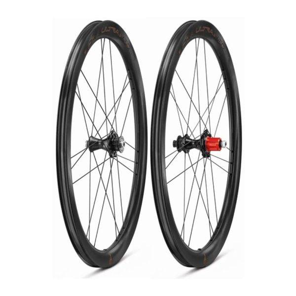 Paire de Roues CAMPAGNOLO Bora Ultra WTO 45 Disc Tubeless C23 700C HG11