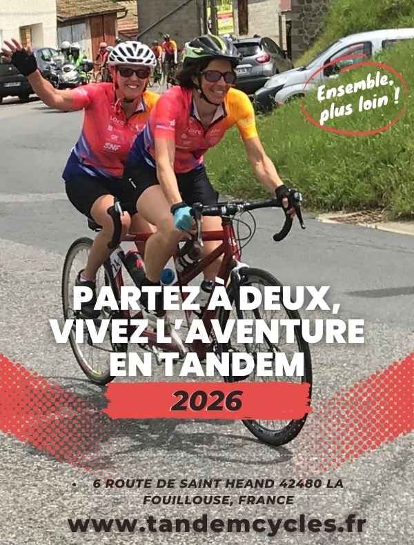 partez à deux en tandem partez à deux en tandem
