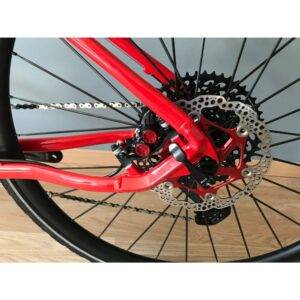 Tandem cyclotouriste EXS alu fourche acier 1x12V Sram GX Eagle Freinage Disc Hope Tech4 Evo TR4 roues DT Swiss HG1800 700x32C couleur au choix 47-43cm – Image 4
